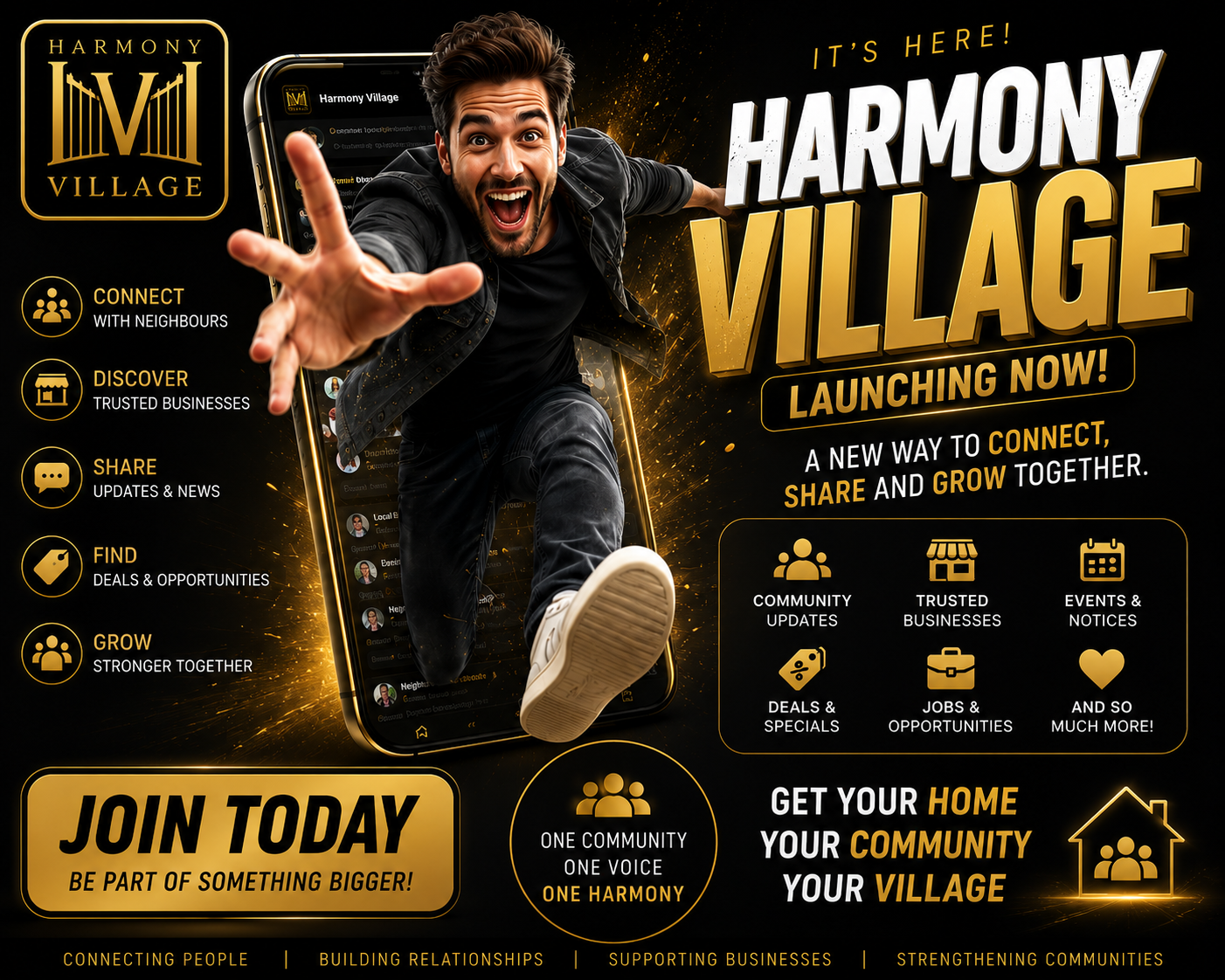 Harmony Village is here!