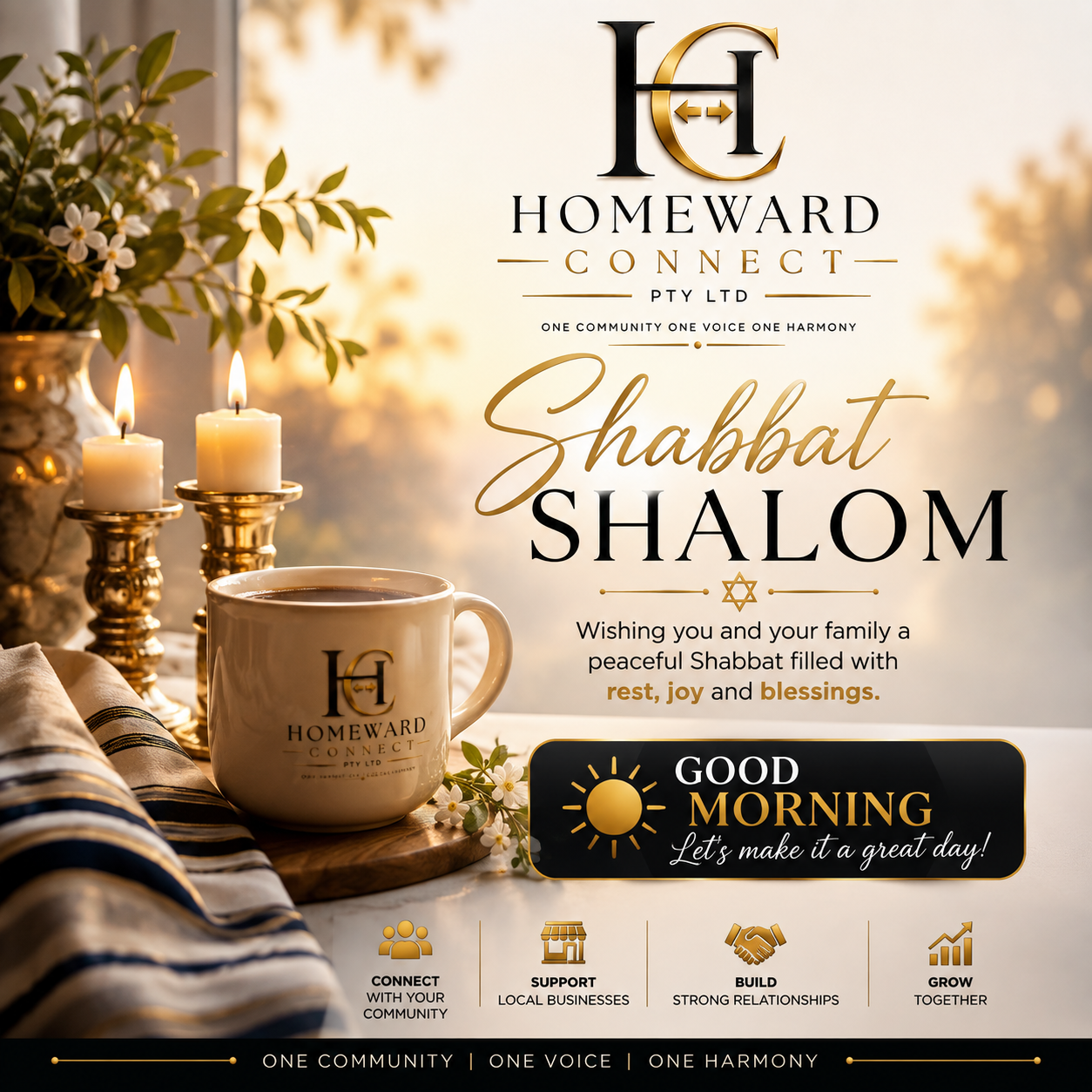 Good morning, everyone, and Shabbat Shalom.