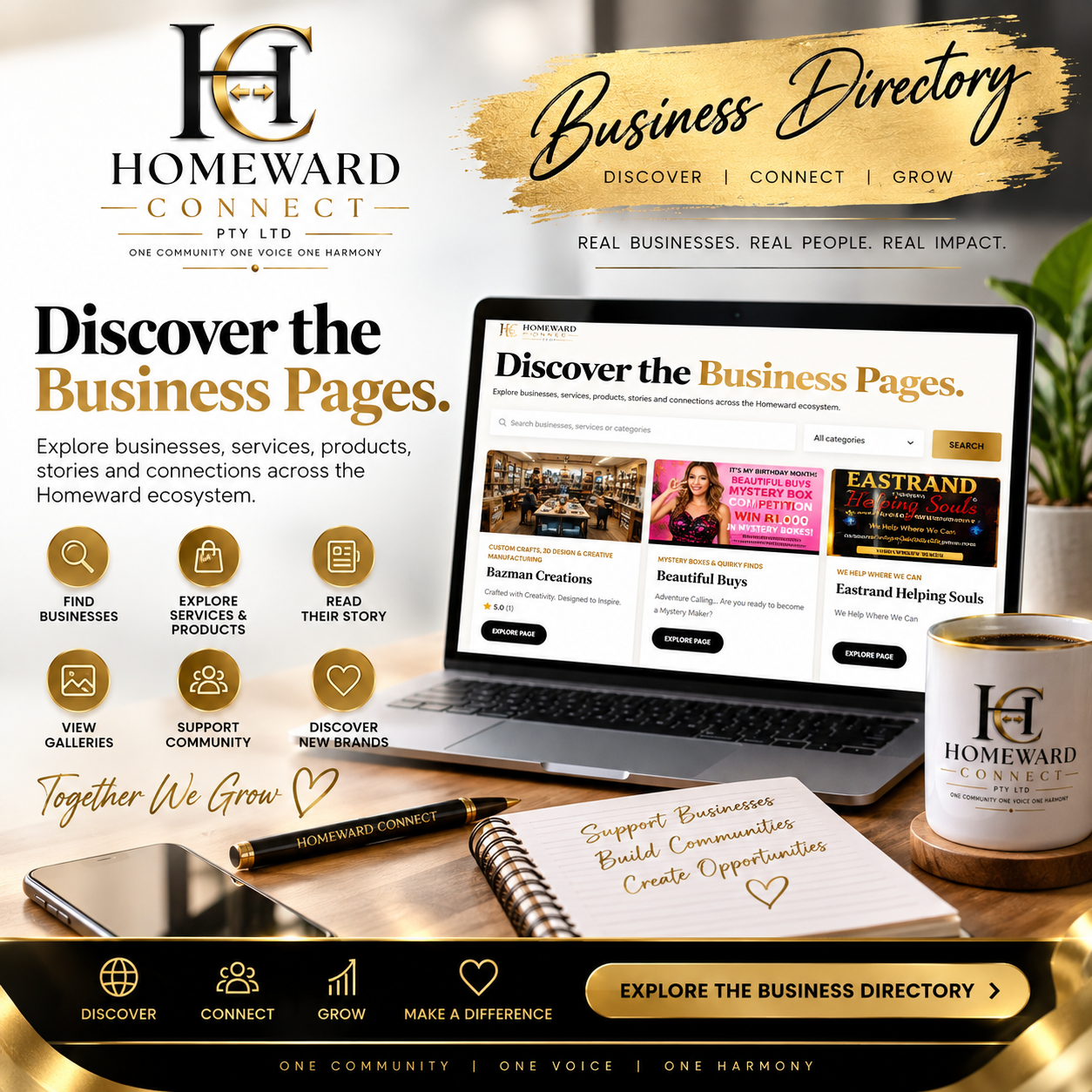 Discover the Homeward Connect Business Directory