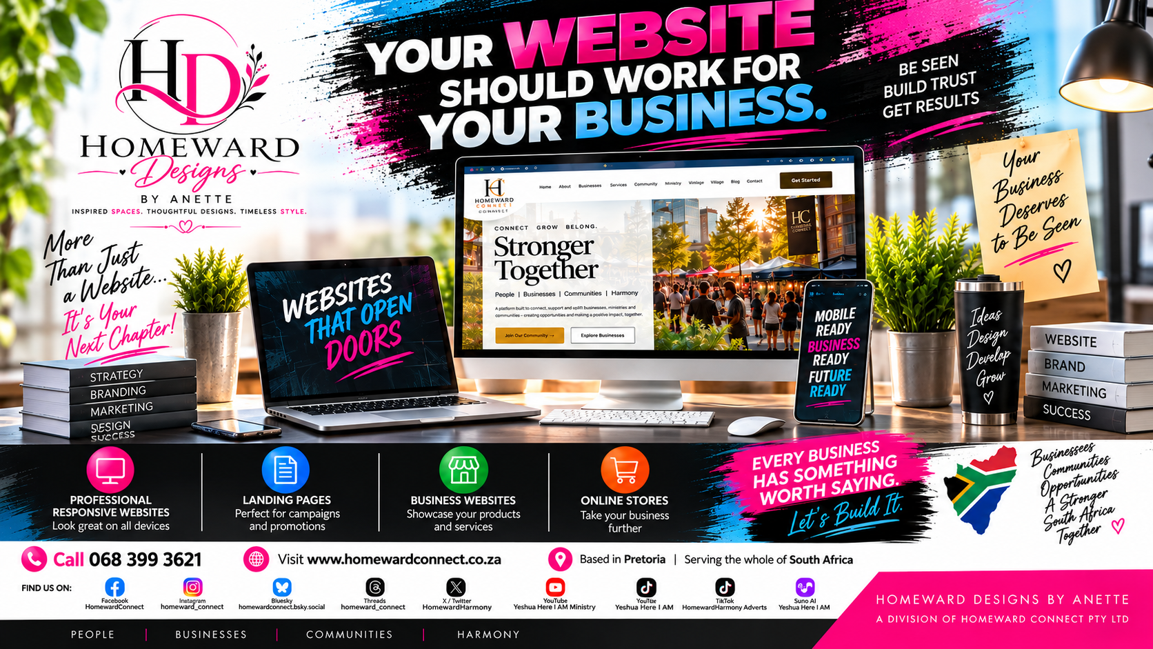 YOUR WEBSITE SHOULD WORK FOR YOUR BUSINESS.