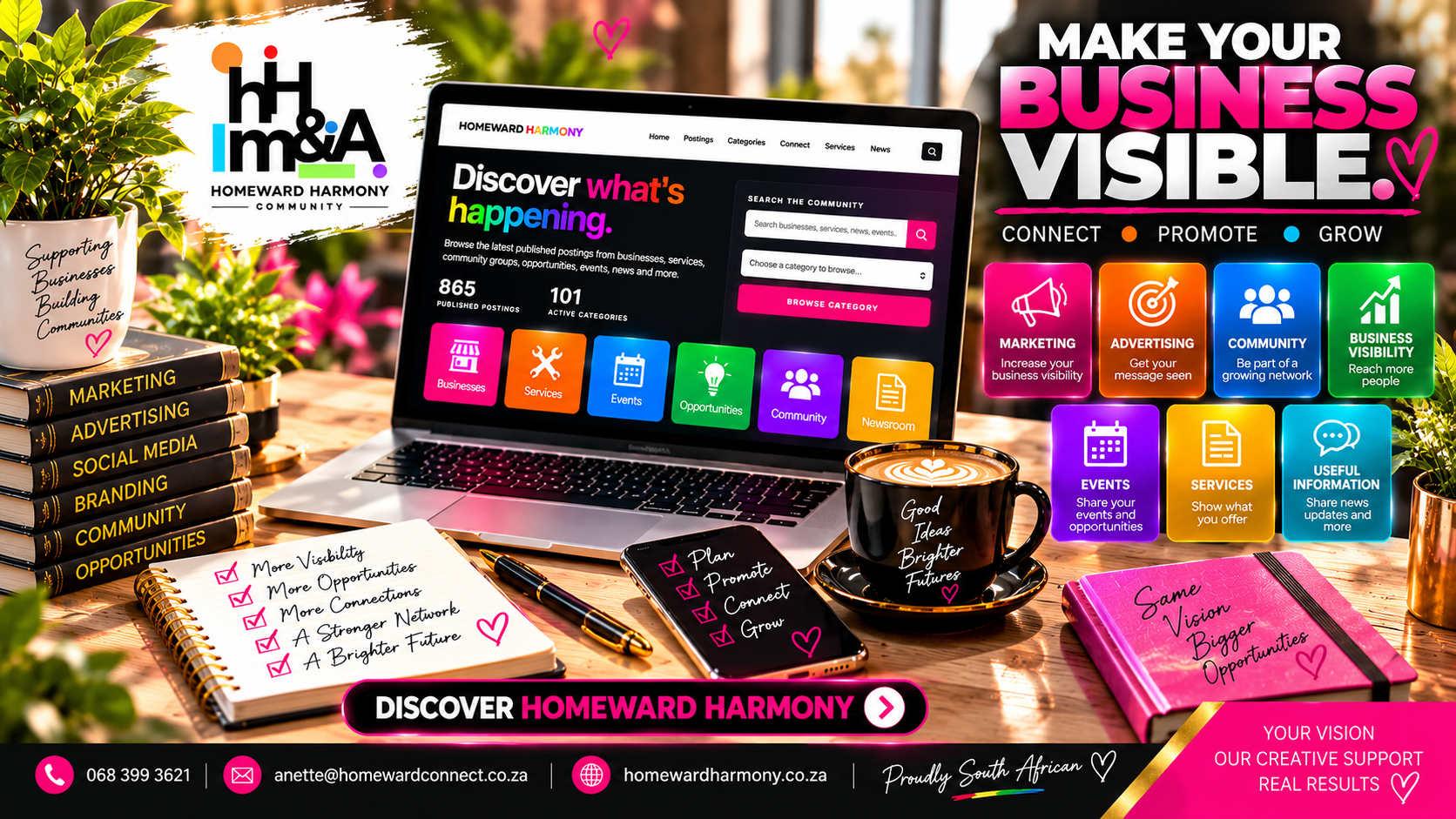 MAKE YOUR BUSINESS VISIBLE