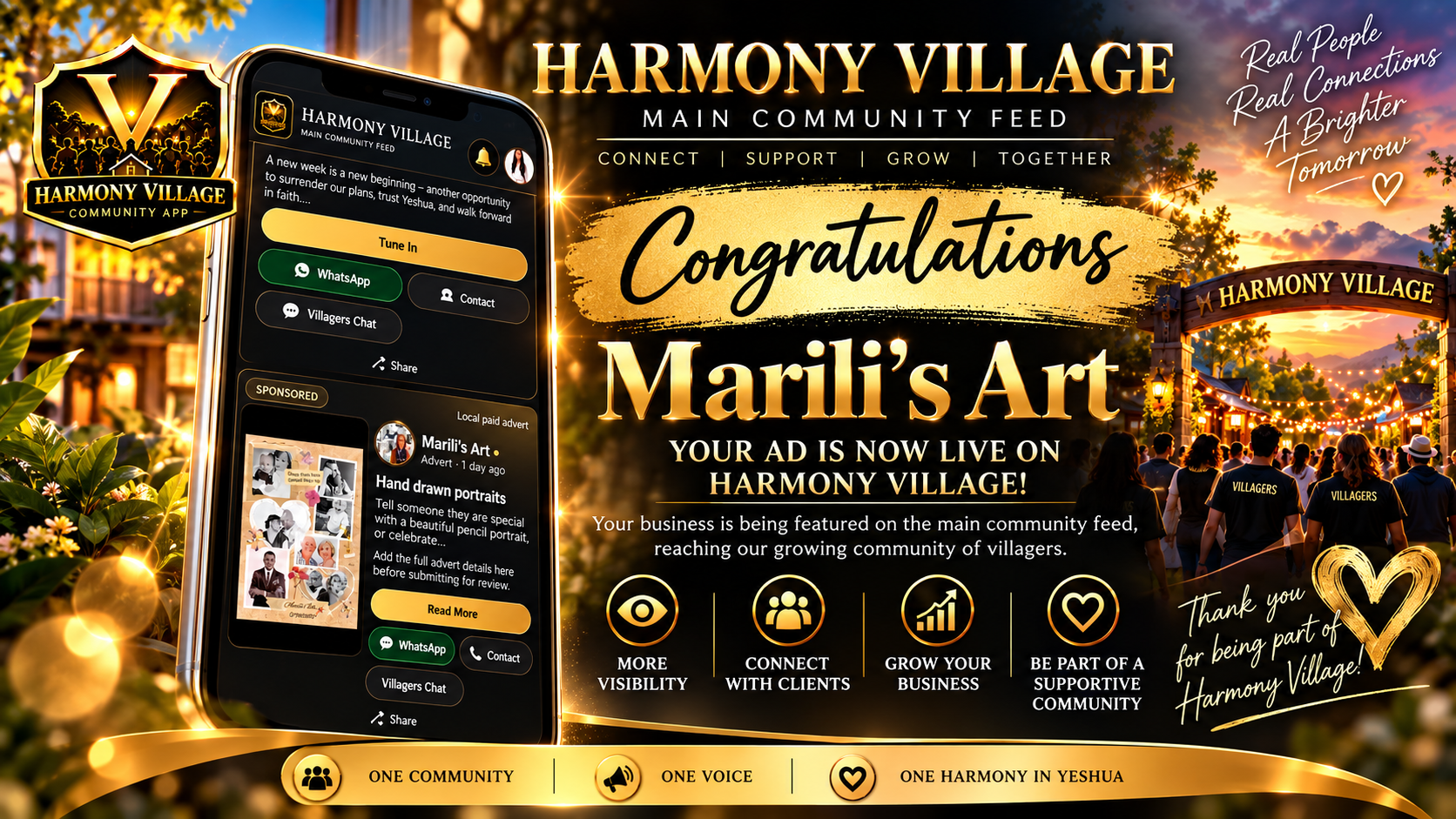 CONGRATULATIONS, MARILI’S ART!