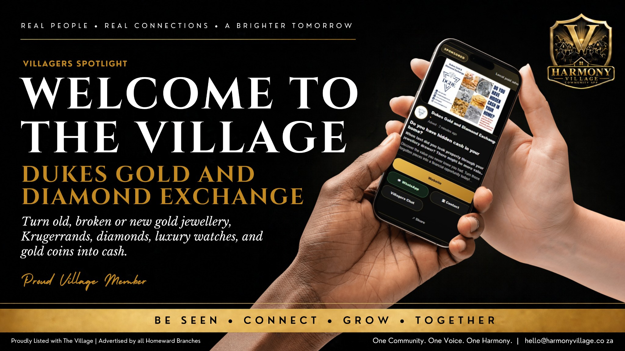 WELCOME TO THE VILLAGE
