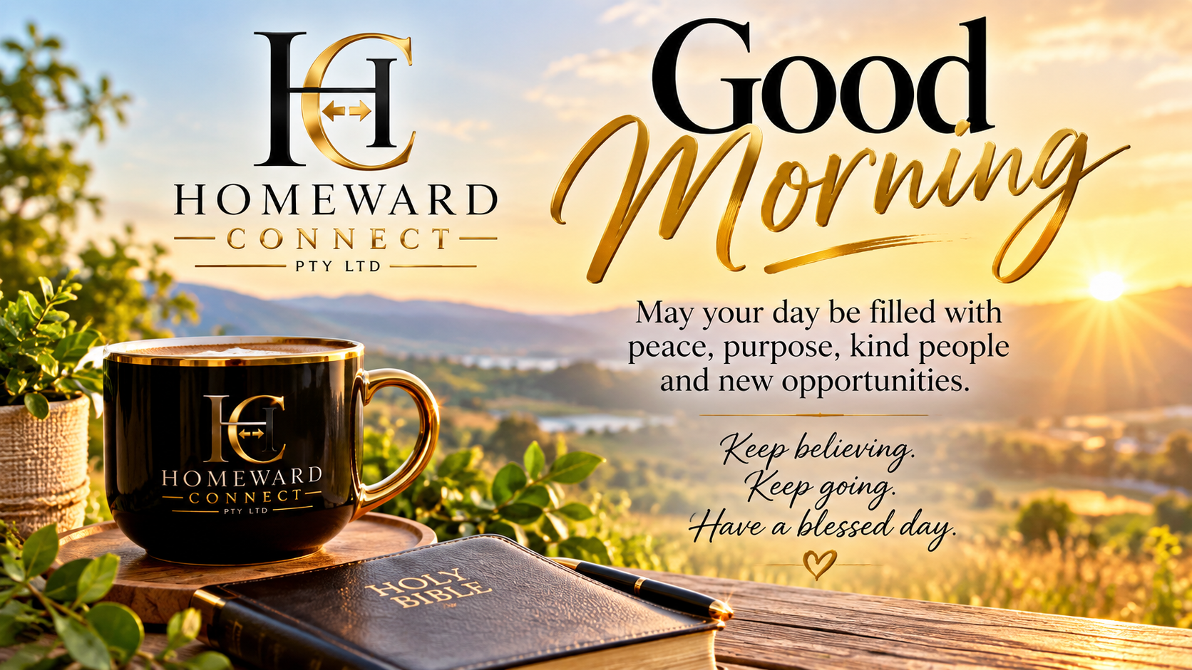 Good Morning from Homeward Connect Pty Ltd
