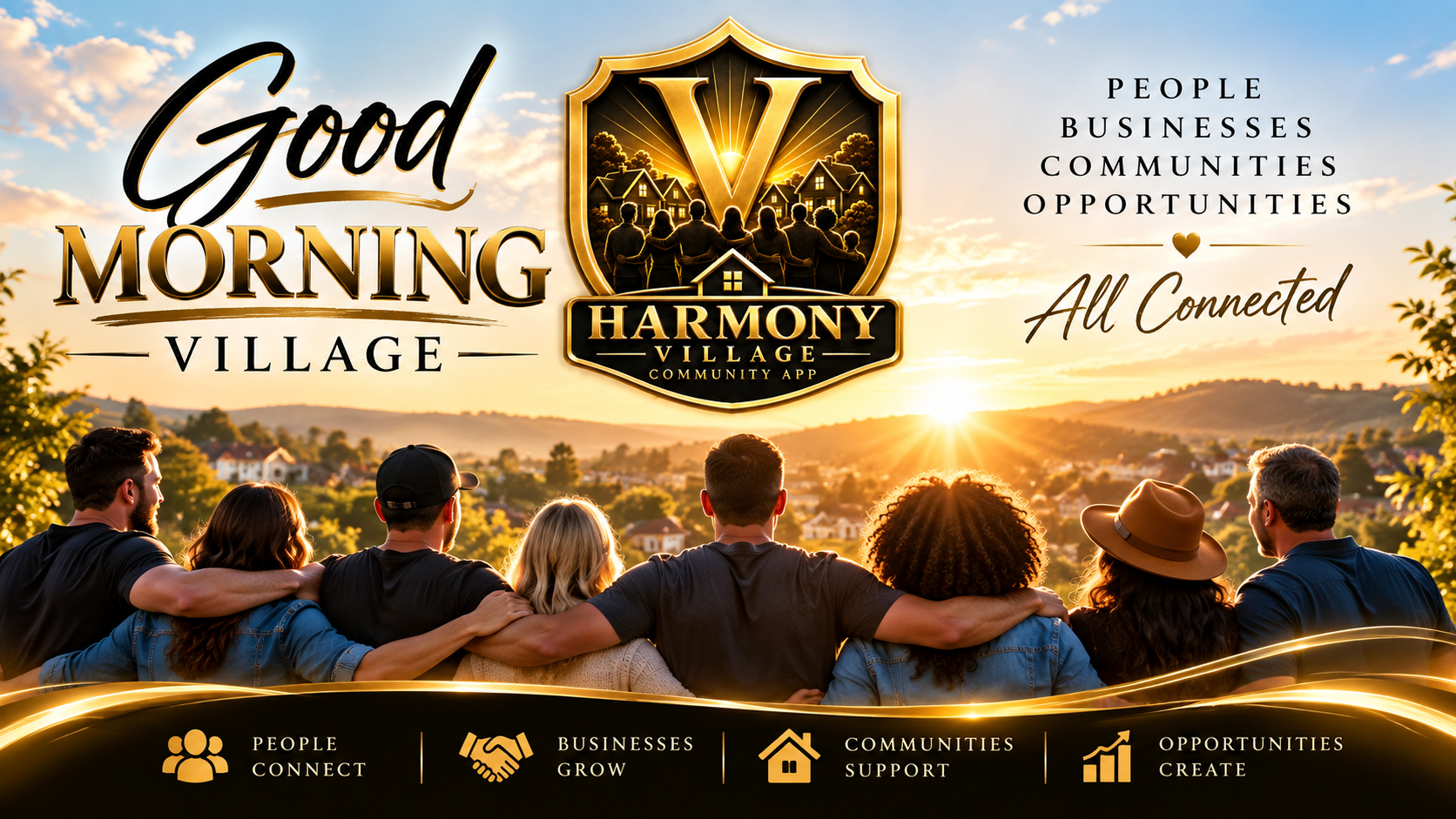 GOOD MORNING, VILLAGE! It’s posting time! From now until 11:00 AM, we’re getting the Homeward Harmony community moving. All Paid Posting Members, Sponsors and Ministries — get your