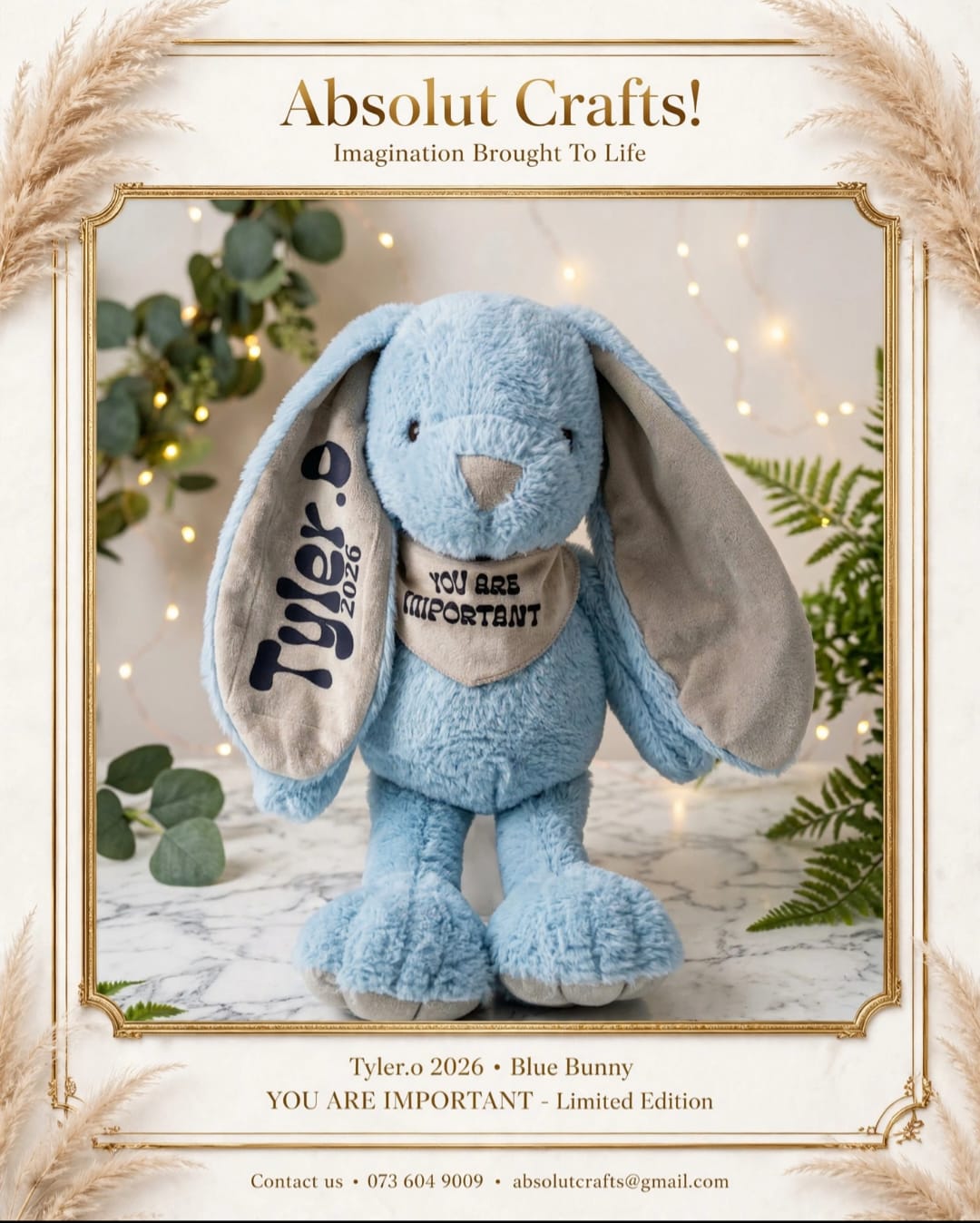 Personalized Plushie