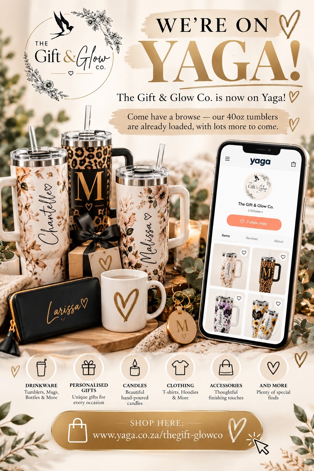 🛍️ WE'RE ON YAGA!