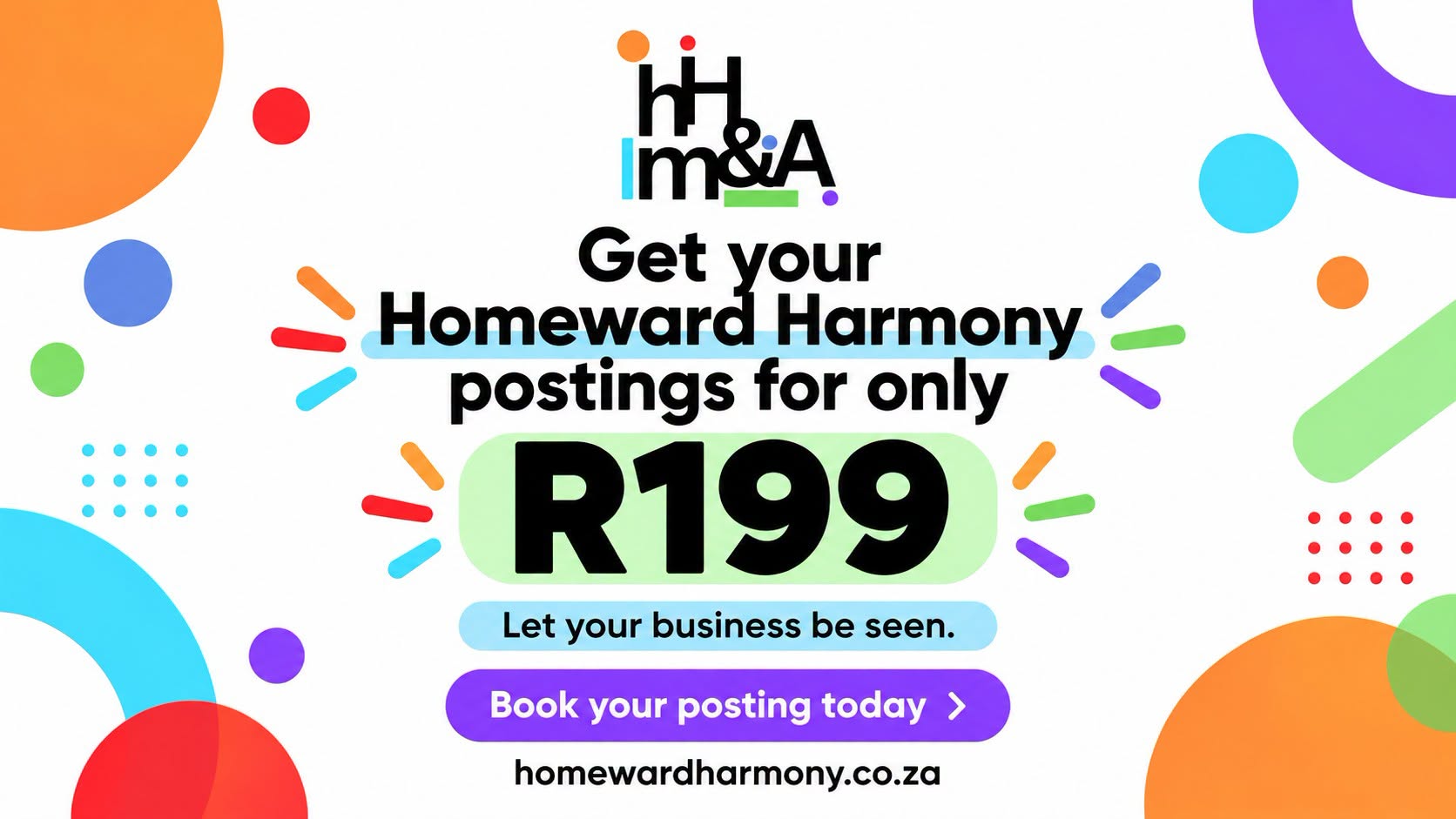 Let your business be seen!