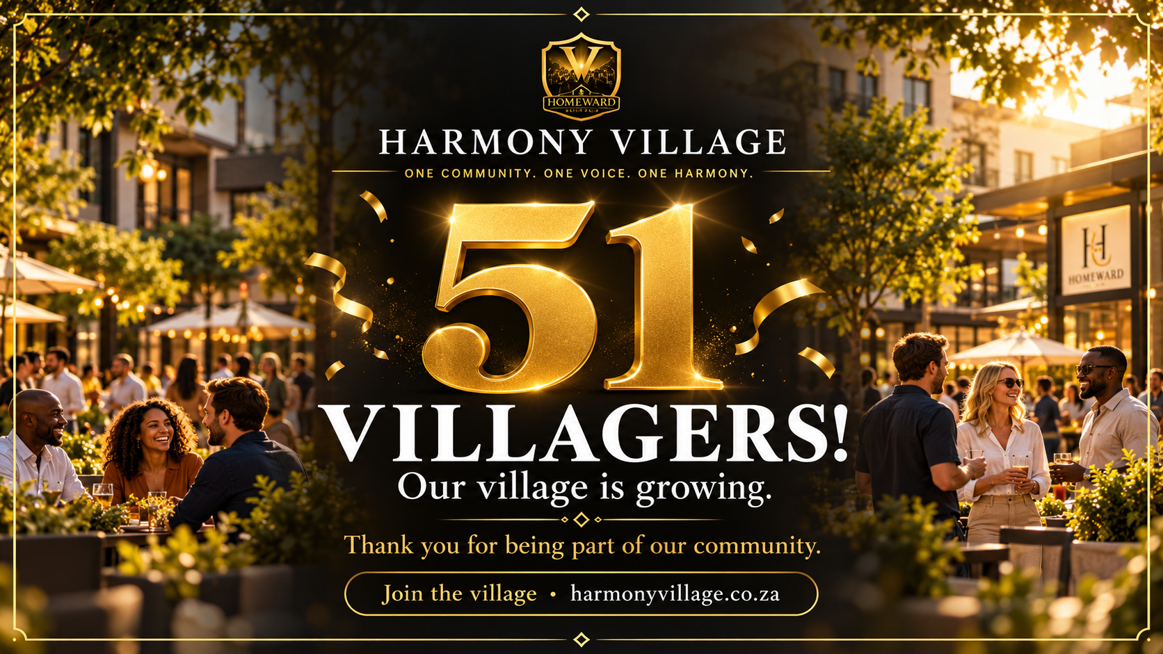 We’re officially 51 Villagers strong!