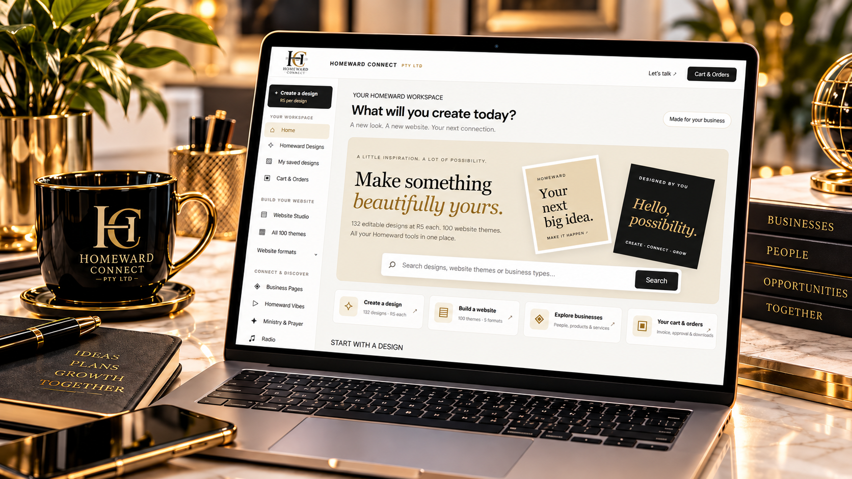 HOMEWARD CONNECT — WHERE IDEAS BECOME POSSIBILITIES