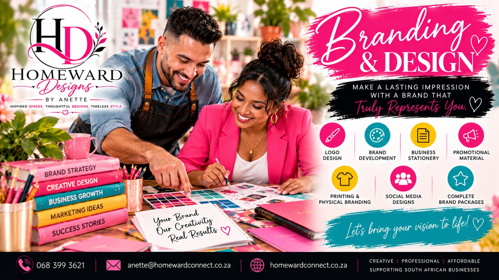 Your Brand. Your Vision. Beautifully Designed.