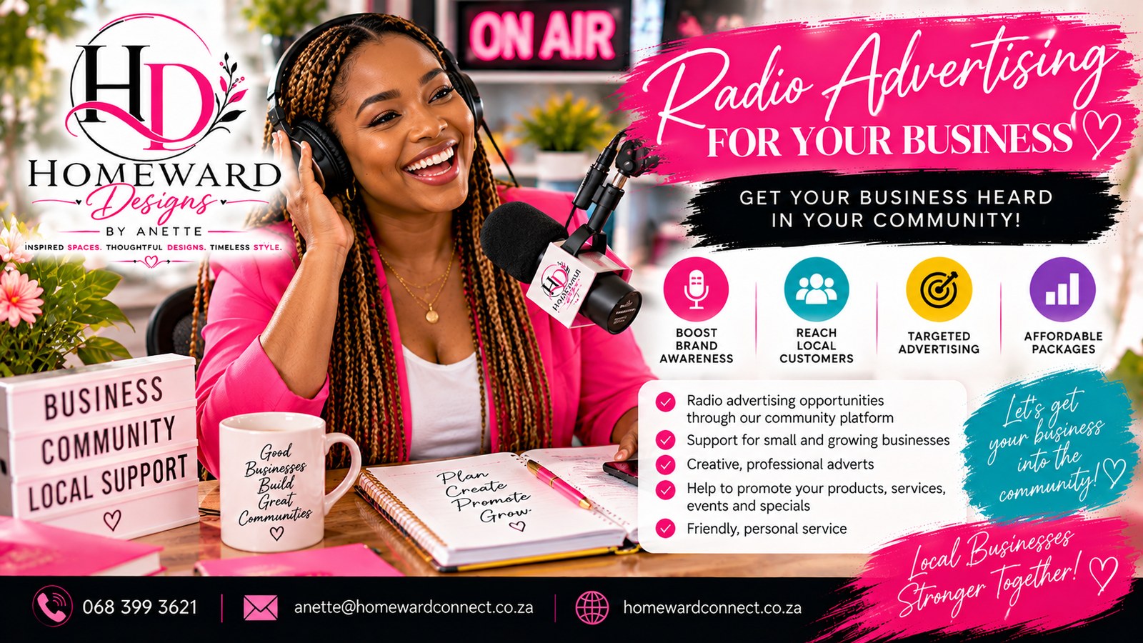 Let Your Business Be Heard!