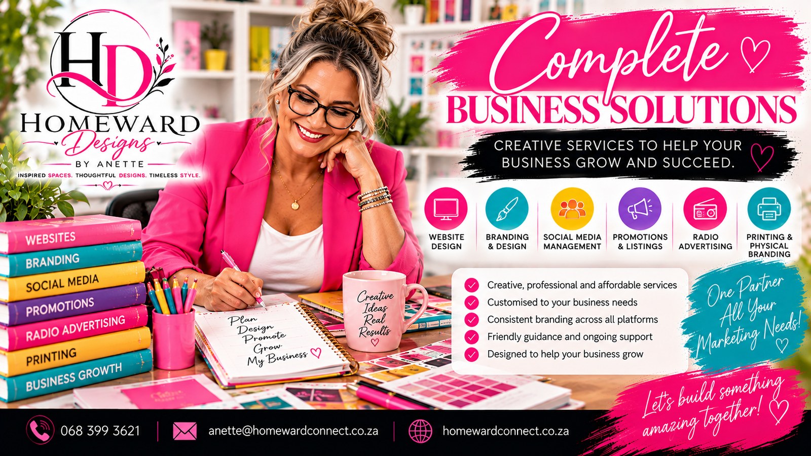 One Creative Partner. More Possibilities for Your Business!