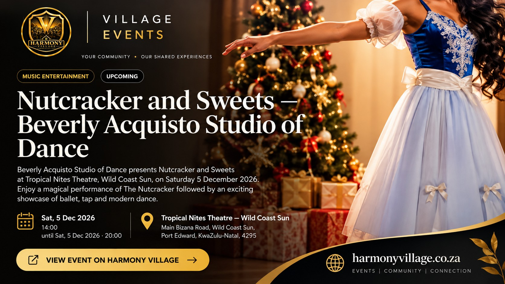 🎄✨ A MAGICAL CHRISTMAS EXPERIENCE AWAITS! 🩰🎁