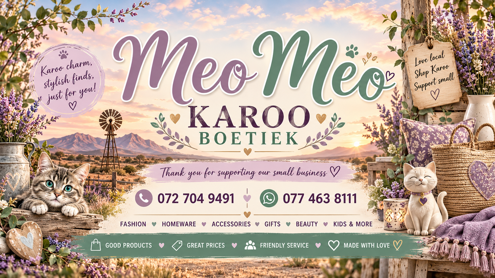 🐾✨ Meet Meo Meo Karoo Boetiek!