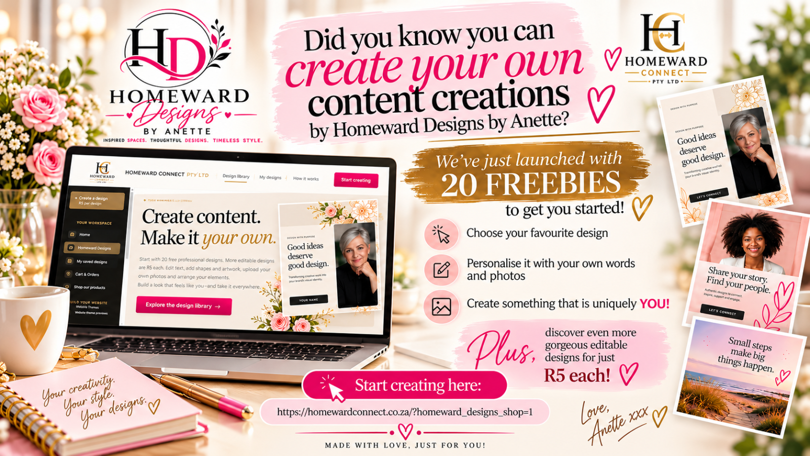 WELCOME TO HOMEWARD DESIGNS STUDIO!