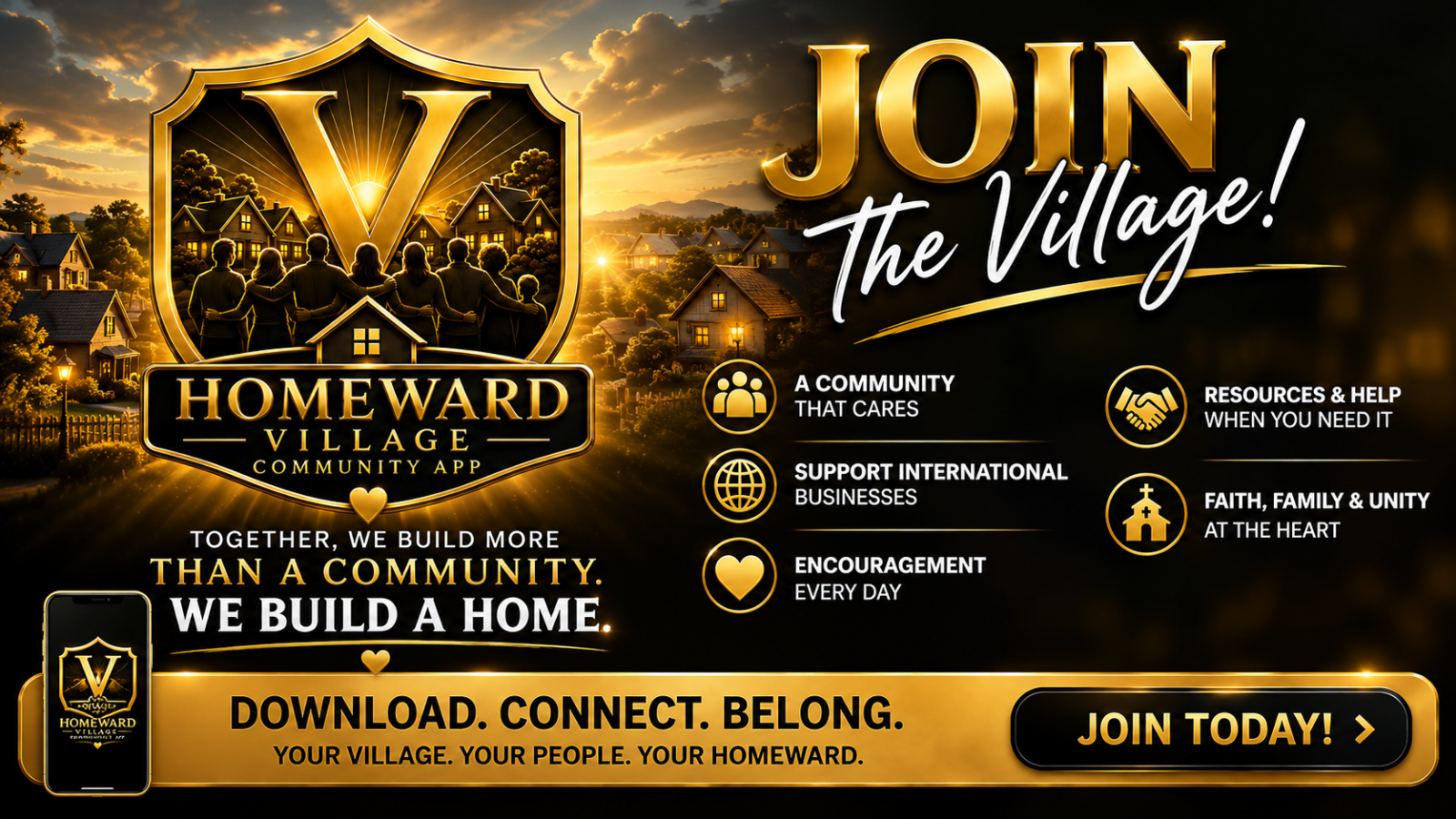 GROW YOUR BUSINESS WITH HARMONY VILLAGE!